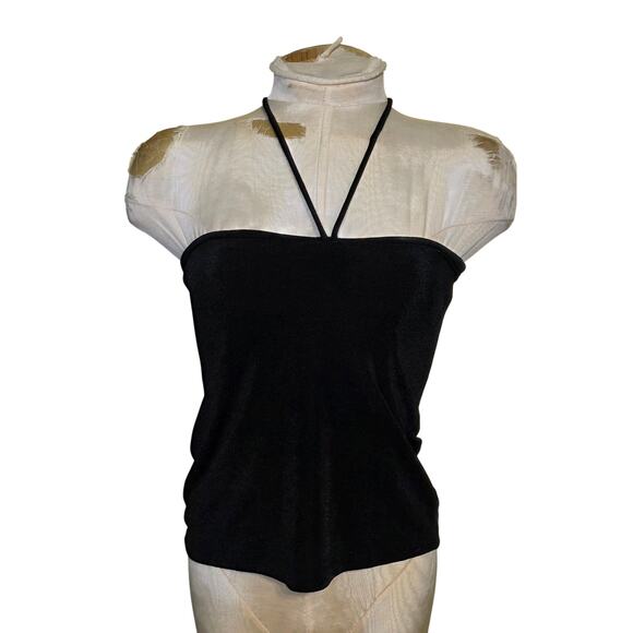 Princess Polly Strapless Black going out top Size 0 - Picture 1 of 7